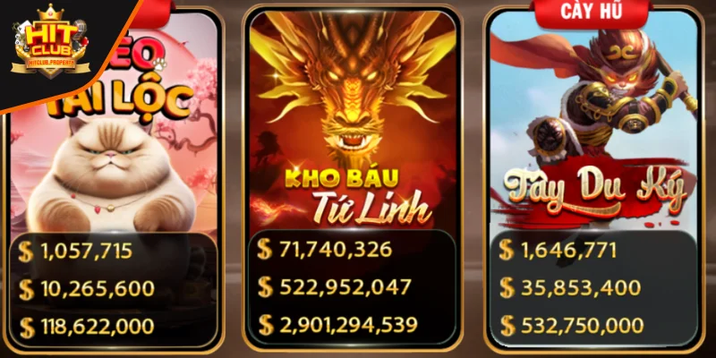 Kho Báu Tứ Linh HITCLUB hành trình hấp dẫn cho newbie