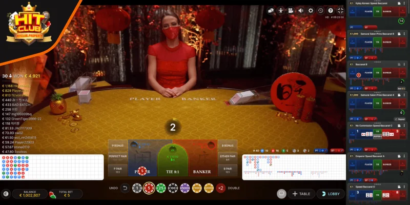 Kỹ thuật chơi Baccarat HITCLUB nâng cao tỷ lệ thắng cược